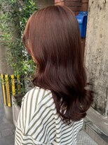 エミュ 天文館店(eMu)&nbsp;“くすみ×艶”で魅せるブラウン×パープルカラー ☆