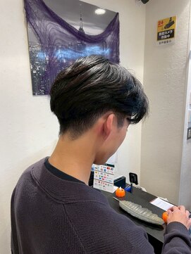 インパークス 北千住店(INPARKS) ナチュラル刈り上げマッシュ【ダークアッシュ】