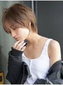 【GEEKS渋谷】レイヤーショート/ウルフ/冬カラー/クールショート