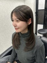 ピリオド 蒲田(Period.)&nbsp;髪質改善/レイヤーカット/オリーブベージュ/蒲田/近藤