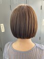 アグ ヘアー ハーツ 高知店(Agu hair hearts)&nbsp;切りっぱなしボブも可愛いです(^^)