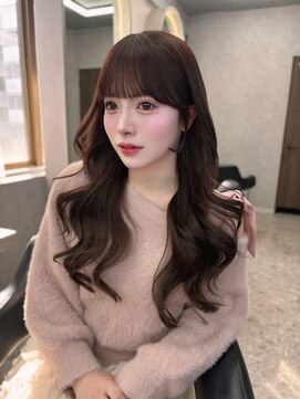 ボタン ハカタ(VOTAN hakata) 市野瀬裕奈/博多韓国ヘア/顔周りカット/レイヤーカット/暗め