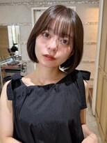シルクレイ 新宿店(Silk-lei)&nbsp;☆大人可愛いショートボブ ブラウンカラー 新宿