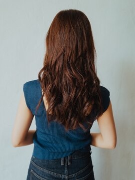 色彩堂 ひばりヶ丘店 暗色暗髪大人女子艶感清潔感重め セミロング