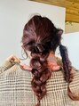 ブルーム ヘア デザイン(bloom hair design)&nbsp;ヘアアレンジもあたまにする。