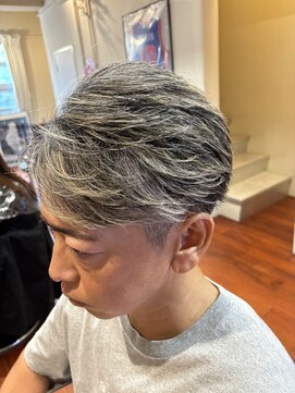 カミュー 高岳(CAMUE) 毛流れホワイトメッシュ