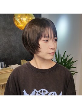 クー(KUU) 髪質改善ストレート×ショートマッシュ