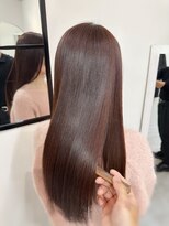 アールサロンギンザ(Rr SALON GINZA) 【カラー+髪質に合わせた髪質改善 】RrSALON HydroXE TR