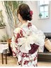 ☆期間限定☆ 学割　浴衣着付　￥4000  →  ￥3500