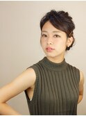 ２ＷＡＹスタイル、金ピンアレンジ　[ヘアセット/アップ/結婚式]