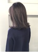 【Blanc】外はね ロブ グレージュ