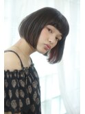 目ヂカラUPの小顔ボブ