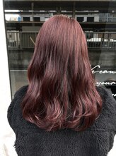 ヘアアンドメイク アーク(Hair & Make Aarc) ☆ダークチェリーカラー☆