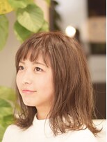 マーク(MARK)&nbsp;切りっぱなし風ミディ