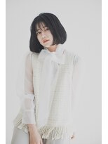 マルコ(marc..)&nbsp;シースルーバングのやわらかボブ