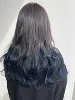 美容室 アイディー i-dee&nbsp;ブルーグラデーション