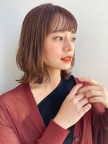 【GARDEN荒井夏海】ふんわりレイヤーボブ×小顔前髪