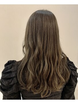 ジーナ 船橋(Zina) セシルカットフリンジウェーブ×ココアブラウン