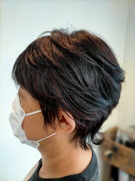 ヘアアンドメイク アール(hair＆make R) 大人ショートウルフ
