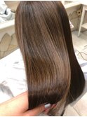 ロングストレート♪髪質改善縮毛矯正ストレート