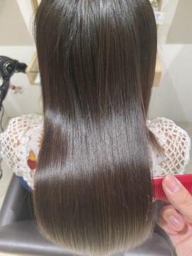 プリマ アンジュ 中目黒店(PRIMA ange) 40代女性　『髪質改善酸性ストレート』 　PRIMA ange 中目黒