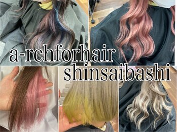 a-rch for hair心斎橋店【アーチフォーヘアー】