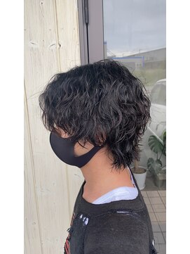 フゥ 宇都宮(FeU) ウルフ×波巻パーマ