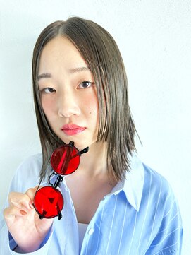 レガーレ(Legare) 姫カット切りっぱなしボブ/韓国ボブ/パッツンボブ