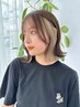 【インナー】カット＋ インナーカラー(ケアブリーチ１回+全体カラー) ￥17900
