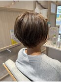 30代40代50代◎丸みショート(前髪あり)