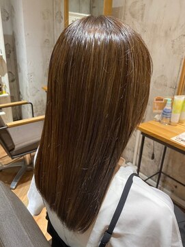 ヘアーショップ エヌアンドエー 越谷店(hair shop N&A) 大人綺麗なうる艶ロングストレート/縮毛矯正/髪質改善/カラー