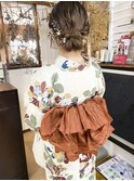 浴衣着付☆hair set
