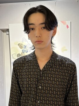 ノラ ギンザ(NORA GINZA) ニュアンスパーマ波巻きパーマスパイラルパーマダウンパーマ黒髪