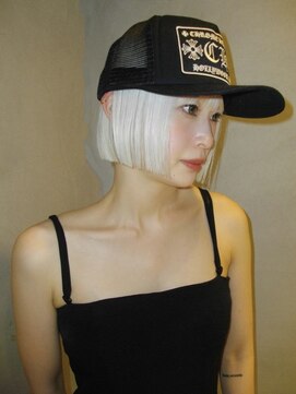 ペレ 梅田(PELE) 前髪/アンブレラカラー/こなれミディ/イメチェン/ウェーブパーマ