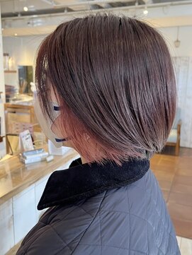 ミスト(mist) 〔mist：Yoko〕ぱっつんボブ/ぱつっとボブ/イヤリングカラー#250