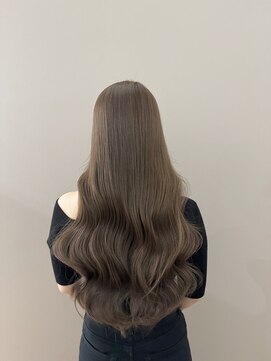 イオエ 岡本(ioe) レイヤーロング/ブリーチなしダブルカラー/髪質改善/神戸