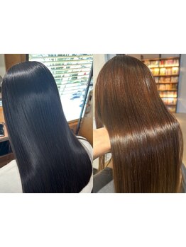 毛先まで潤いを閉じ込めてくれる♪ダメージレベルに合わせて施術し、あなたの理想の美を叶えます☆