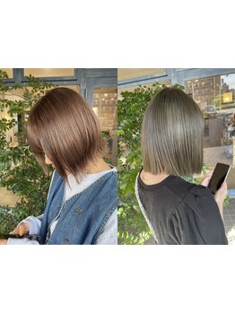 お客様一人一人に合わせた丁寧なカウンセリングと高い技術力で髪質や骨格を見極め、似合うスタイルを提案◎