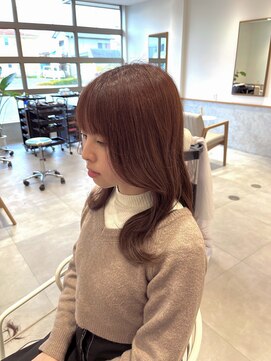 レンジヘアー(lange hair) ピンクブラウン