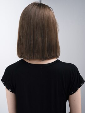 エインアンリー 表参道(AIN.ANLY.) 1耳かけボブパーマオリーブベージュボブウェーブミディアム小顔