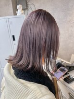リミットバイアフィナー 大宮店(limit by Afinar)&nbsp;ヘイリーボブ/切りっぱなしボブ/ピンクラベンダー