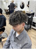 メッシュツイストスパイラルパーマ