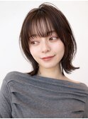 切りっぱなしボブ韓国風レイヤーカット髪質改善トリートメント