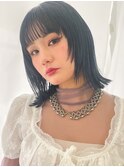 ホワイトグレージュ/デジタルパーマ/チェリーブラウン/宜野湾