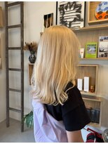 カワゾイ(kawazoi)&nbsp;white blonde hair