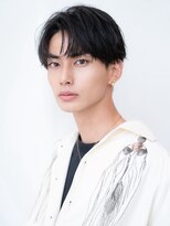 イルハバナ 渋谷(ill HAVANA) 束間/短髪/黒髪/ツーブロック/刈り上げ/モテ/センターパート