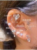 耳つぼジュエリー/耳ツボジュエリー/耳つぼ/耳ツボ