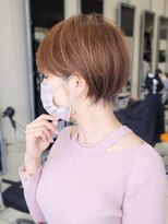 バイエイト(X８) 【小顔　効果抜群】朝のお手入れが楽なマッシュショート『小川』