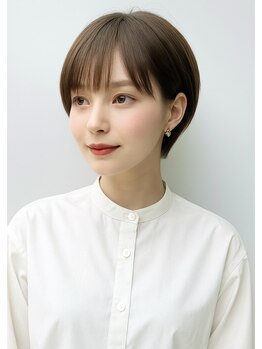 ガーデンエス 緑井店(GARDEN es)の写真/【安佐南区/緑井】使用薬剤をリニューアル！ダメージケアを強化し、さらに艶と手触りを上質なものに。