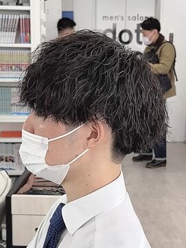 メンズ サロン ドット トウキョウ 町田店(men's salon dot. tokyo) 刈り上げマッシュ×ツイストパーマ